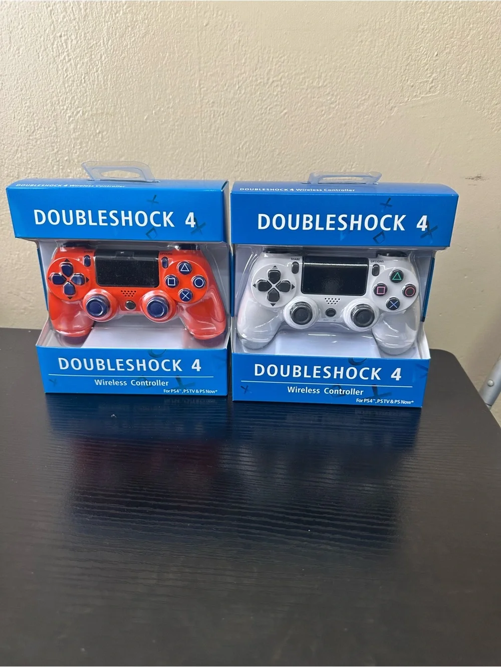2 Wireless Controller for ps4 - Red and White